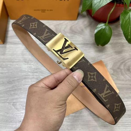 Louis Vuitton AAA Quality Belts In 3.5cm For Men #1314381 $56.00 USD, Wholesale Replica Louis Vuitton AAA Quality Belts
