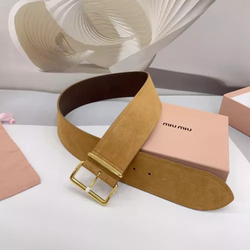 Replica MIU MIU AAA Quality Belts In 6.0cm For Women #1314398 $85.00 USD for Wholesale