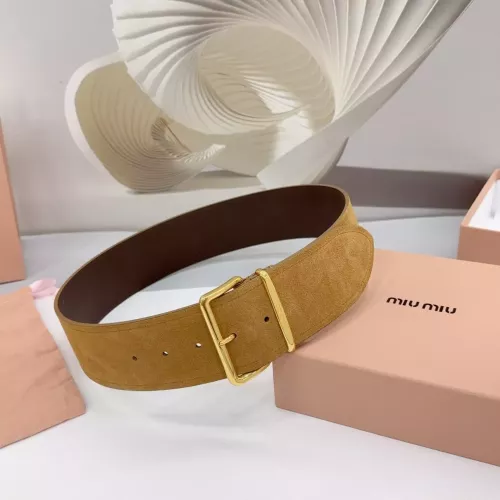 Replica MIU MIU AAA Quality Belts In 6.0cm For Women #1314398 $85.00 USD for Wholesale