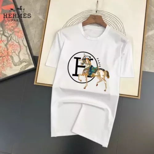 Hermes T-Shirts Short Sleeved For Unisex #1314468 $25.00 USD, Wholesale Replica Hermes T-Shirts