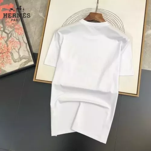 Replica Hermes T-Shirts Short Sleeved For Unisex #1314468 $25.00 USD for Wholesale