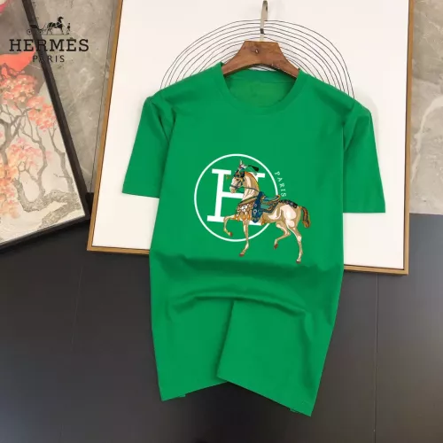 Hermes T-Shirts Short Sleeved For Unisex #1314473 $25.00 USD, Wholesale Replica Hermes T-Shirts