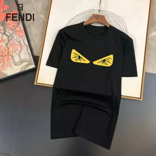 Fendi T-Shirts Short Sleeved For Unisex #1314509 $25.00 USD, Wholesale Replica Fendi T-Shirts