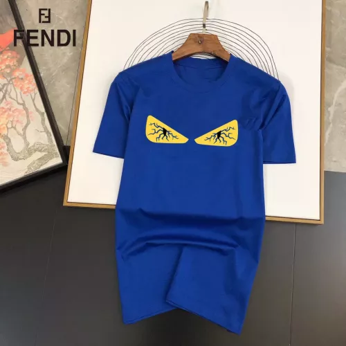 Fendi T-Shirts Short Sleeved For Unisex #1314510 $25.00 USD, Wholesale Replica Fendi T-Shirts