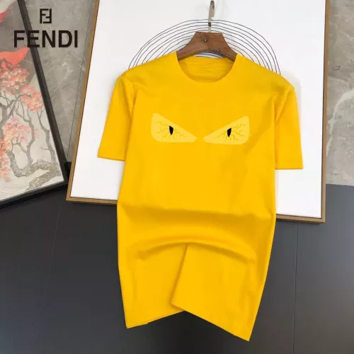 Fendi T-Shirts Short Sleeved For Unisex #1314513 $25.00 USD, Wholesale Replica Fendi T-Shirts