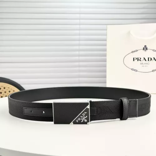 Prada AAA Quality Belts In 3.5cm For Men #1314554 $56.00 USD, Wholesale Replica Prada AAA Quality Belts