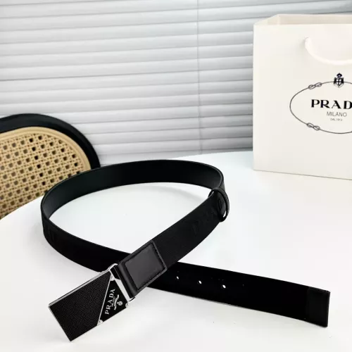 Replica Prada AAA Quality Belts In 3.5cm For Men #1314554 $56.00 USD for Wholesale