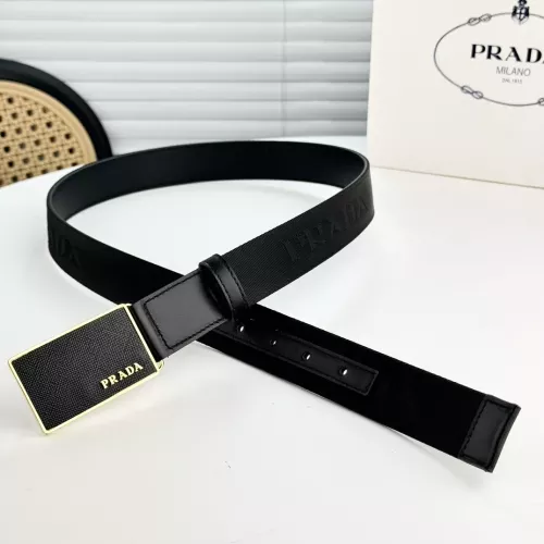Replica Prada AAA Quality Belts In 3.5cm For Men #1314556 $56.00 USD for Wholesale
