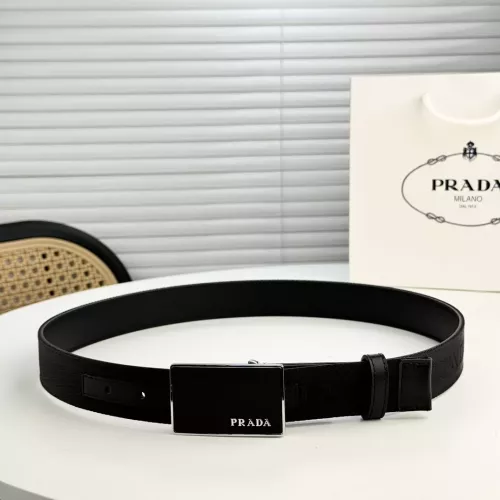 Prada AAA Quality Belts In 3.5cm For Men #1314557 $56.00 USD, Wholesale Replica Prada AAA Quality Belts