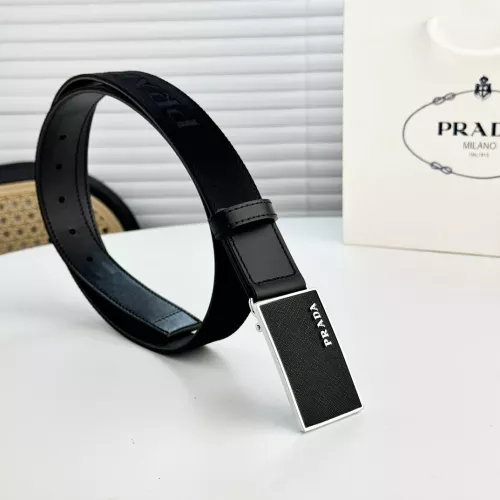 Replica Prada AAA Quality Belts In 3.5cm For Men #1314557 $56.00 USD for Wholesale