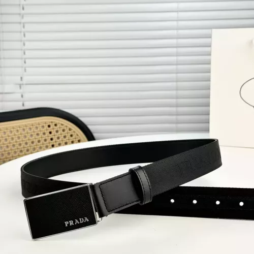 Replica Prada AAA Quality Belts In 3.5cm For Men #1314557 $56.00 USD for Wholesale