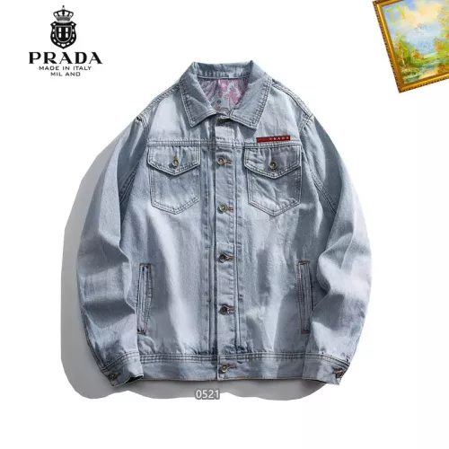 Prada Jackets Long Sleeved For Men #1314558 $60.00 USD, Wholesale Replica Prada Jackets
