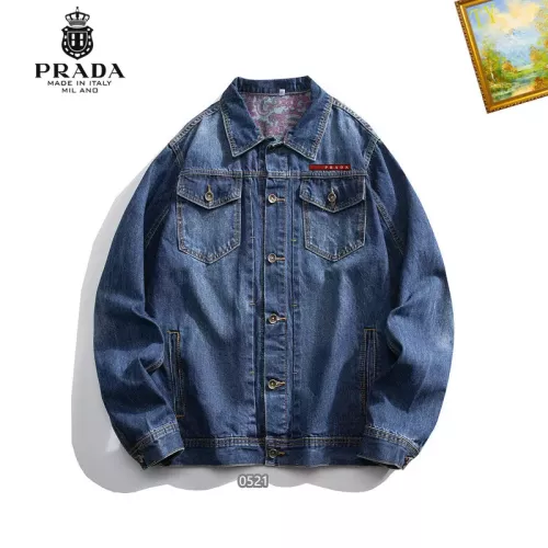 Prada Jackets Long Sleeved For Men #1314559 $60.00 USD, Wholesale Replica Prada Jackets