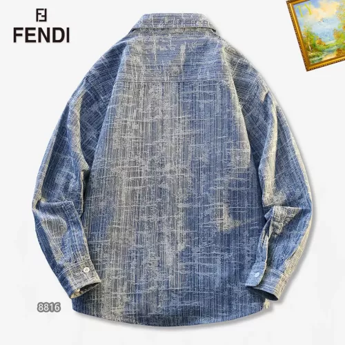 Replica Fendi Jackets Long Sleeved For Men #1314566 $60.00 USD for Wholesale