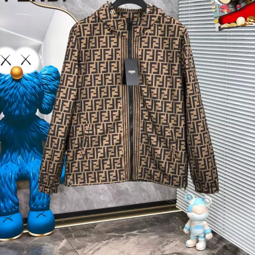 Fendi Jackets Long Sleeved For Men #1314598 $60.00 USD, Wholesale Replica Fendi Jackets