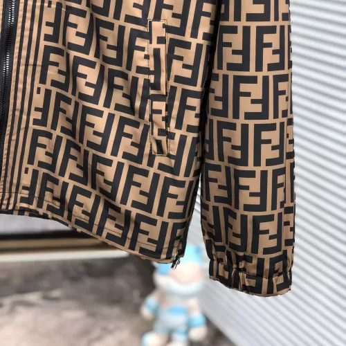 Replica Fendi Jackets Long Sleeved For Men #1314598 $60.00 USD for Wholesale