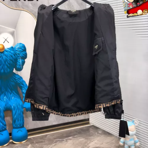 Replica Fendi Jackets Long Sleeved For Men #1314615 $60.00 USD for Wholesale