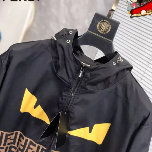 Replica Fendi Jackets Long Sleeved For Men #1314615 $60.00 USD for Wholesale