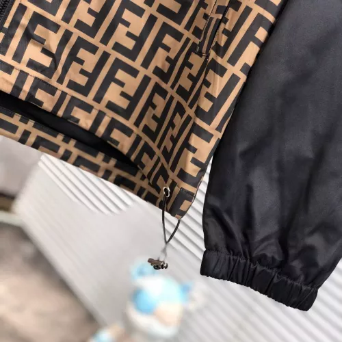 Replica Fendi Jackets Long Sleeved For Men #1314615 $60.00 USD for Wholesale