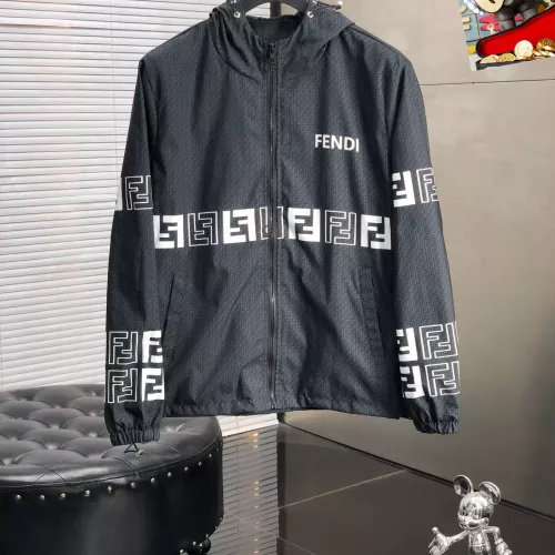 Fendi Jackets Long Sleeved For Men #1314618 $60.00 USD, Wholesale Replica Fendi Jackets