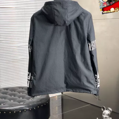 Replica Fendi Jackets Long Sleeved For Men #1314618 $60.00 USD for Wholesale