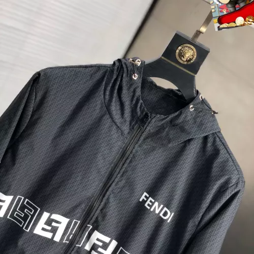Replica Fendi Jackets Long Sleeved For Men #1314618 $60.00 USD for Wholesale