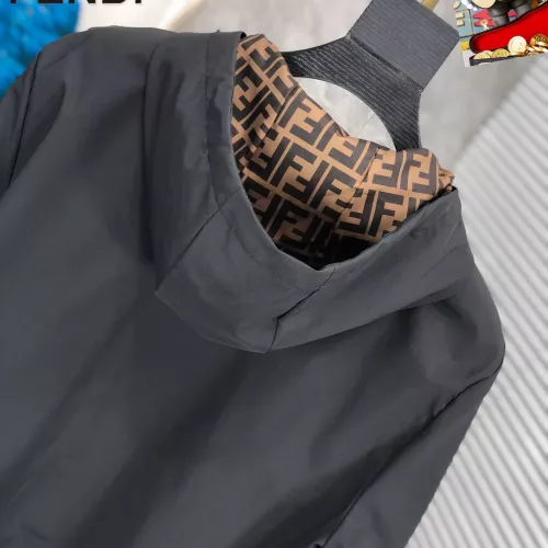 Replica Fendi Jackets Long Sleeved For Men #1314619 $60.00 USD for Wholesale