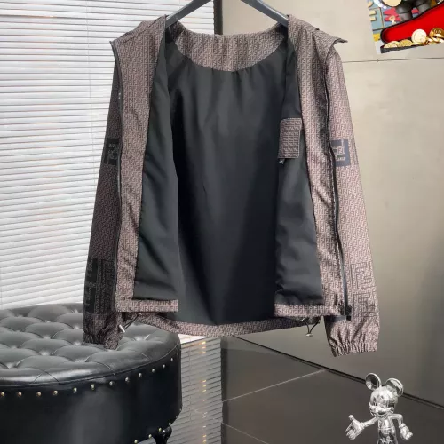 Replica Fendi Jackets Long Sleeved For Men #1314622 $60.00 USD for Wholesale