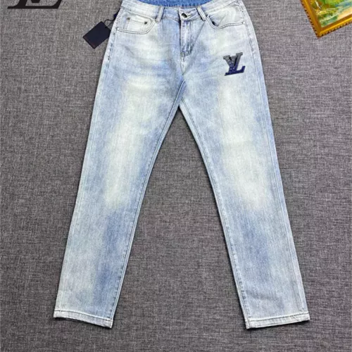 Replica Louis Vuitton LV Jeans For Men #1314636 $48.00 USD for Wholesale