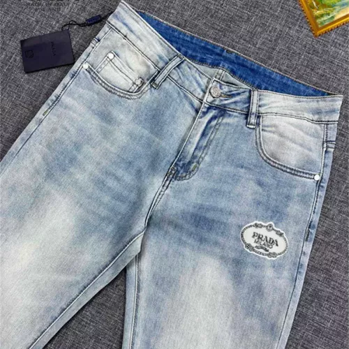 Replica Prada Jeans For Men #1314638 $48.00 USD for Wholesale