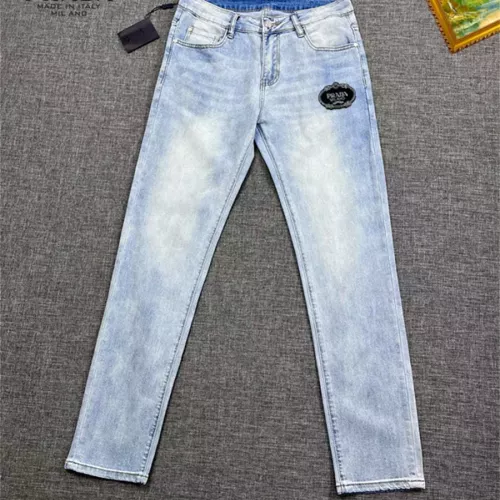 Replica Prada Jeans For Men #1314639 $48.00 USD for Wholesale