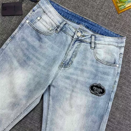 Replica Prada Jeans For Men #1314639 $48.00 USD for Wholesale