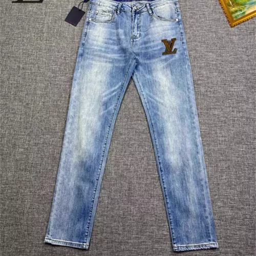 Replica Louis Vuitton LV Jeans For Men #1314640 $48.00 USD for Wholesale