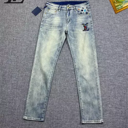 Replica Louis Vuitton LV Jeans For Men #1314642 $48.00 USD for Wholesale