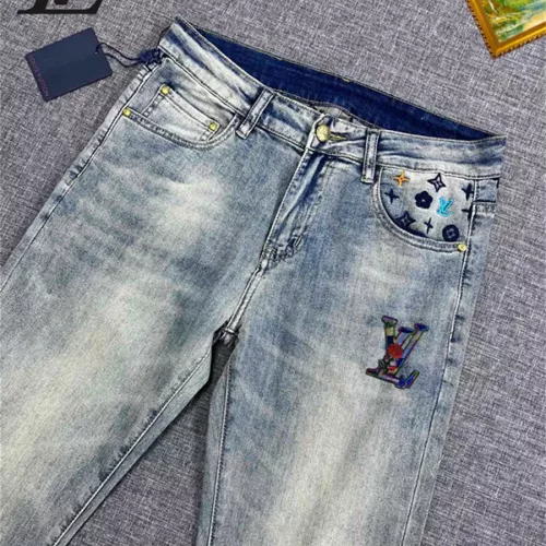 Replica Louis Vuitton LV Jeans For Men #1314642 $48.00 USD for Wholesale
