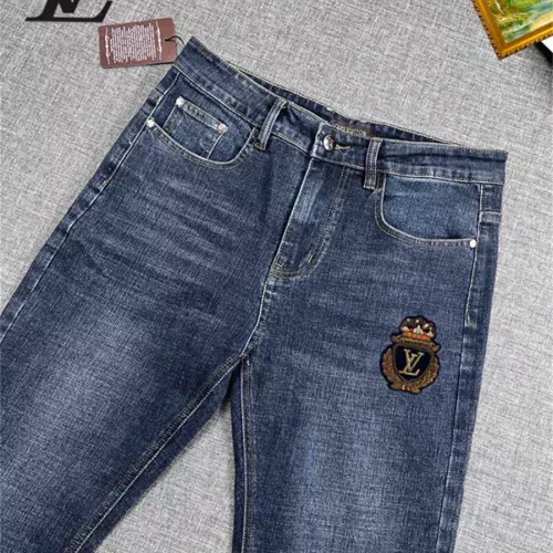 Replica Louis Vuitton LV Jeans For Men #1314645 $48.00 USD for Wholesale