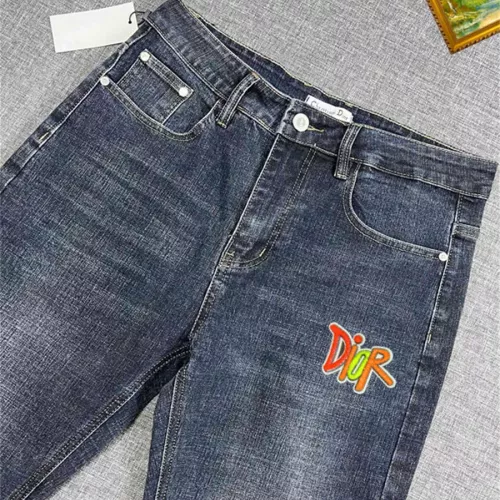 Replica Christian Dior Jeans For Men #1314647 $48.00 USD for Wholesale