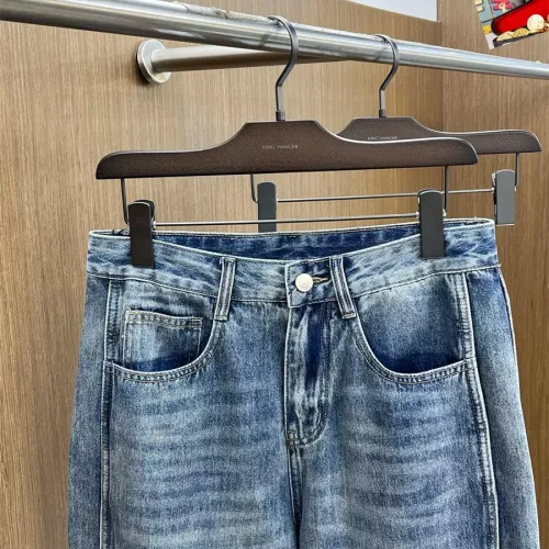 Replica Fendi Jeans For Men #1314668 $48.00 USD for Wholesale