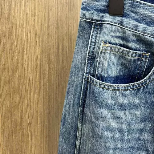 Replica Fendi Jeans For Men #1314668 $48.00 USD for Wholesale