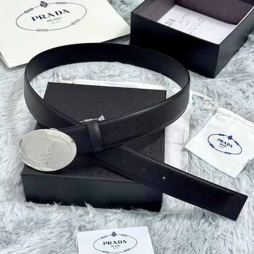 Prada AAA Quality Belts In 3.5cm For Men #1314679 $64.00 USD, Wholesale Replica Prada AAA Quality Belts