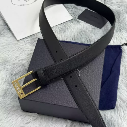 Prada AAA Quality Belts In 3.5cm For Men #1314685 $64.00 USD, Wholesale Replica Prada AAA Quality Belts