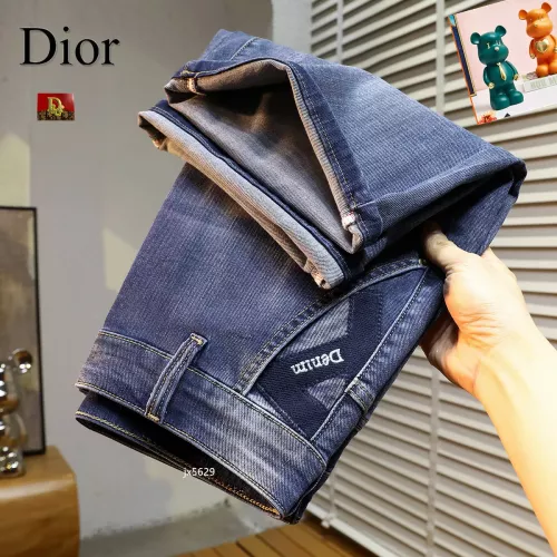 Replica Christian Dior Jeans For Men #1314706 $40.00 USD for Wholesale