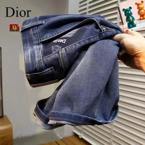 Replica Christian Dior Jeans For Men #1314706 $40.00 USD for Wholesale