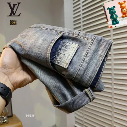 Replica Louis Vuitton LV Jeans For Men #1314708 $40.00 USD for Wholesale