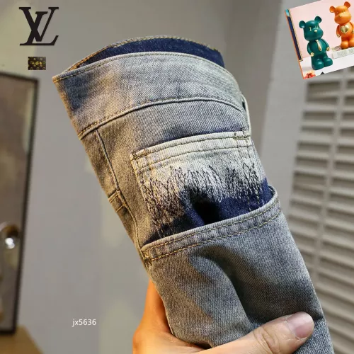 Replica Louis Vuitton LV Jeans For Men #1314708 $40.00 USD for Wholesale
