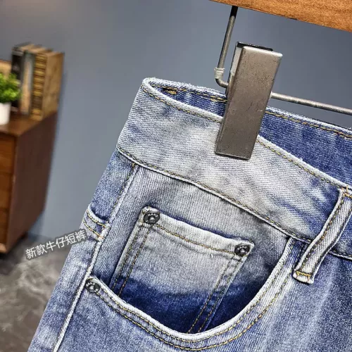 Replica Moncler Jeans For Men #1314710 $40.00 USD for Wholesale
