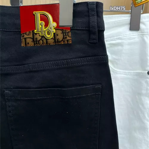Replica Christian Dior Jeans For Men #1314789 $40.00 USD for Wholesale