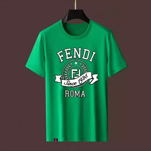 Fendi T-Shirts Short Sleeved For Men #1314853 $40.00 USD, Wholesale Replica Fendi T-Shirts