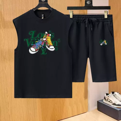 Louis Vuitton LV Tracksuits Sleeveless For Men #1314865 $52.00 USD, Wholesale Replica Louis Vuitton LV Tracksuits