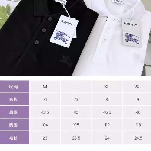 Replica Burberry T-Shirts Short Sleeved For Men #1315079 $42.00 USD for Wholesale